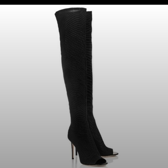 Jimmy Choo Desai Knee Boots - Picture 3 of 5
